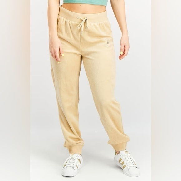 Forever 21 x Juicy Couture Rhinestone Velour Joggers​ - Picture 2 of 13